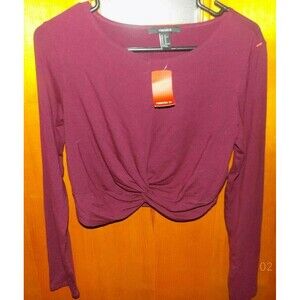 New Forever 21 size XL cut off top